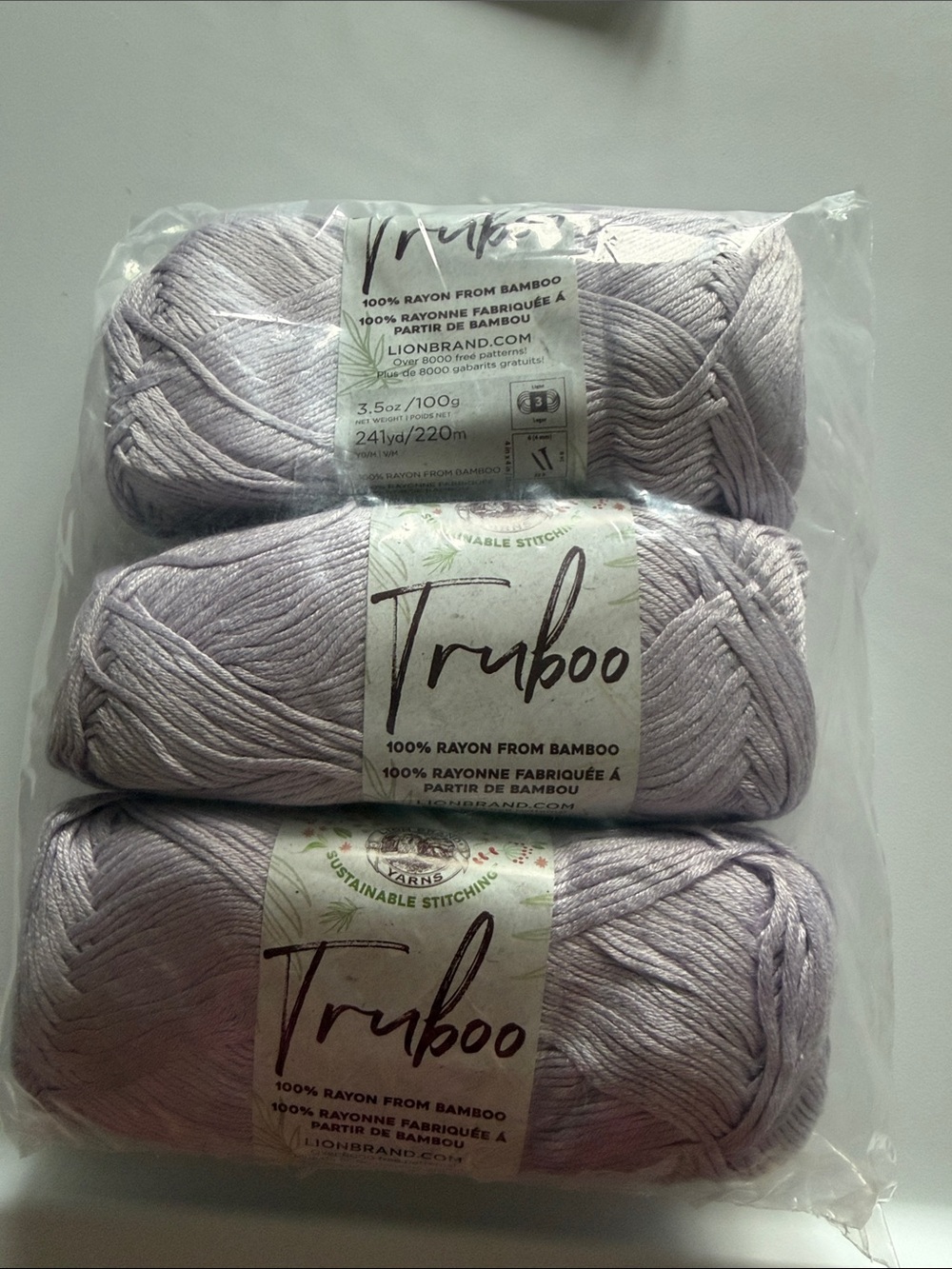 Lion brand yarn
